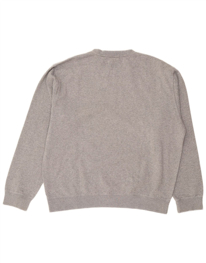Fila Herre grafisk sweatshirt XL Grå Flecked