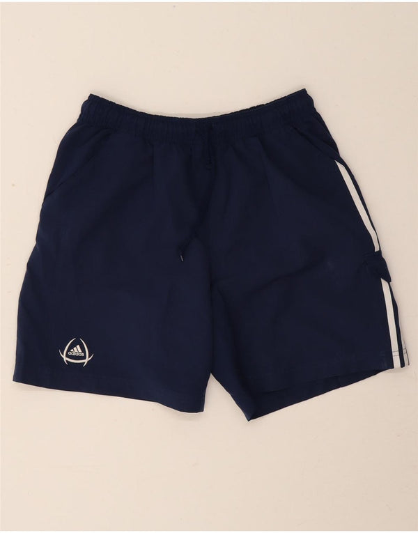Adidas Mens Sport Shorts Small  Navy Blue Polyester