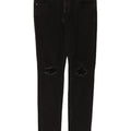 Jack & Jones Herre Distressed Slim Jeans W32 L30 Sort bomuld