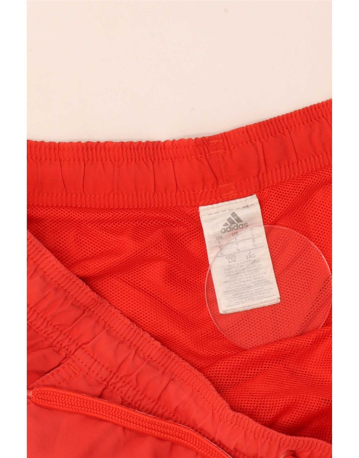 Adidas Sportsshorts til mænd store røde nylon