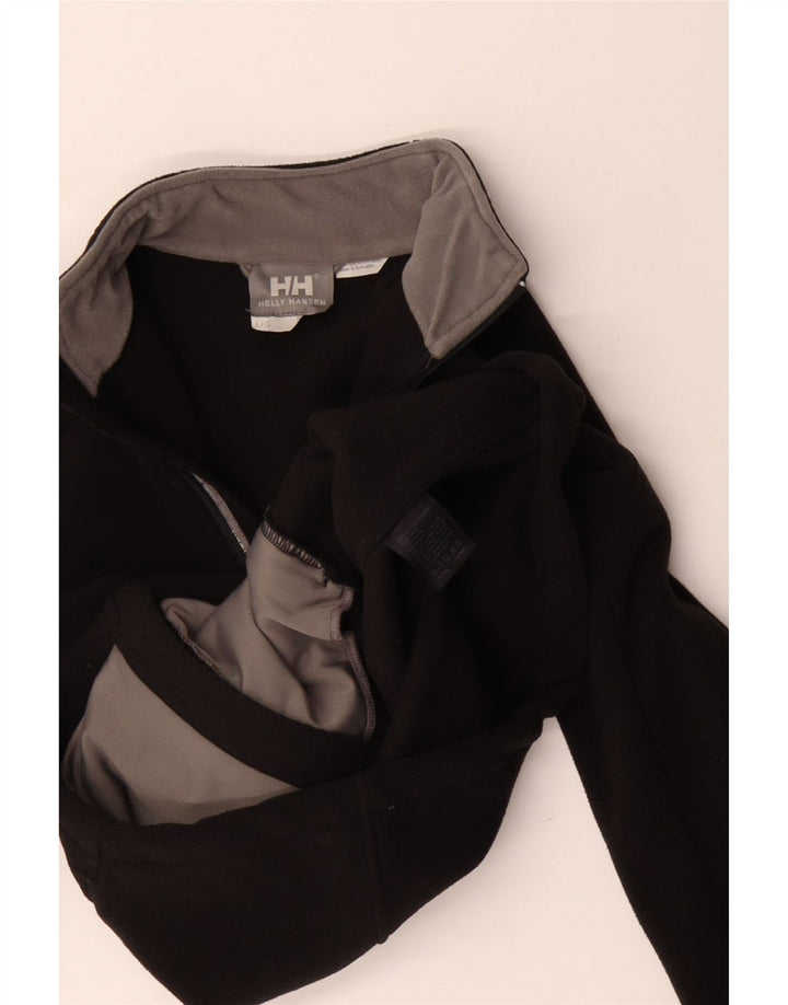 Helly Hansen Fleecejakke til kvinder UK 16 Stor Sort Polyester