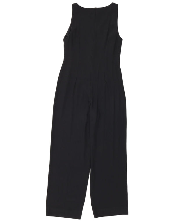 Marina Babini Dame Ærmeløs Jumpsuit IT 44 Medium Black Acetate