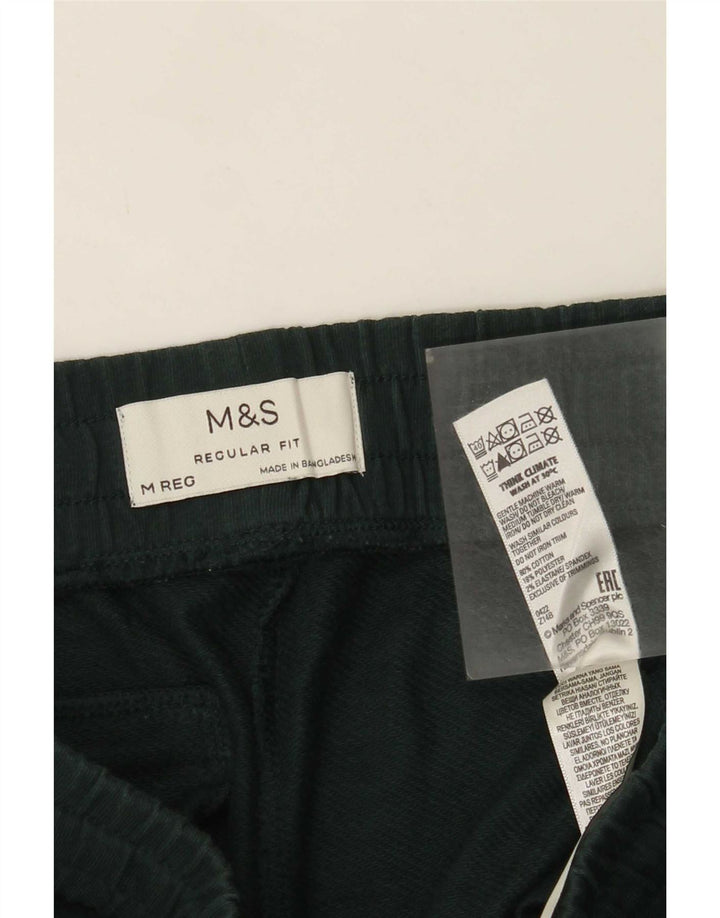 Marks & Spencer Herre Regular Fit træningsdragt Bukser Medium Grøn Bomuld