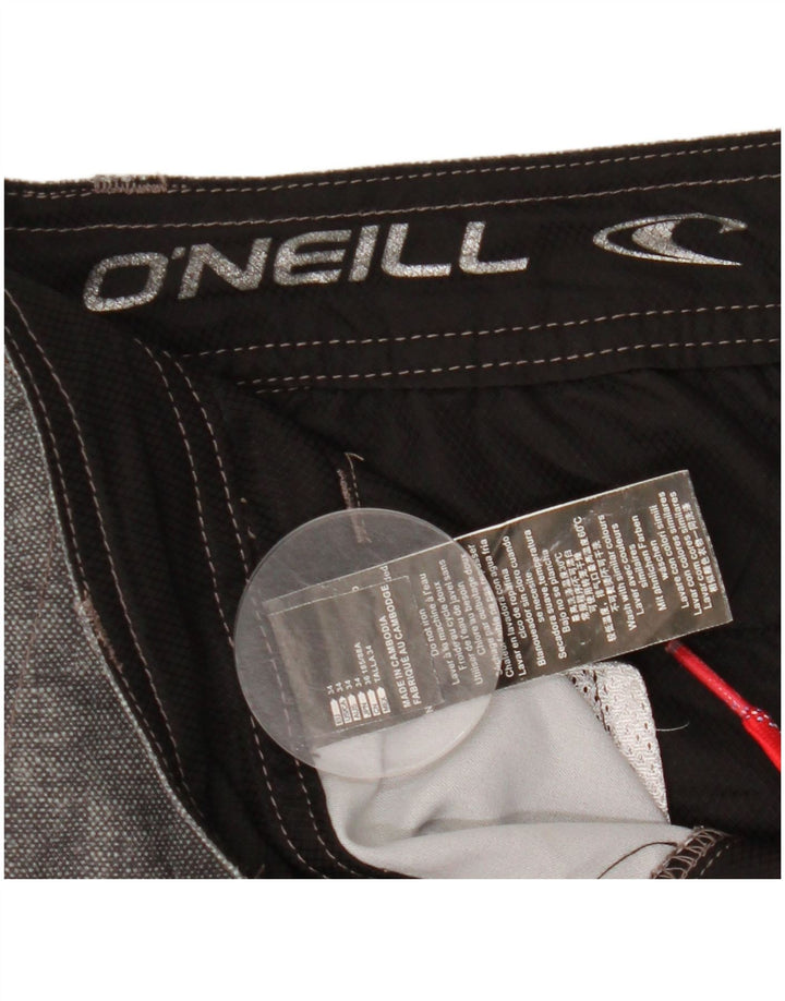 O'Neill Chino-shorts til mænd W34, store grå flækkede polyester