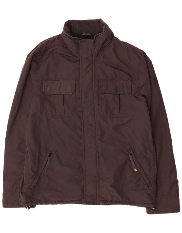 Fat Face Herre Utility Jacket UK 42 XL Sort Nylon