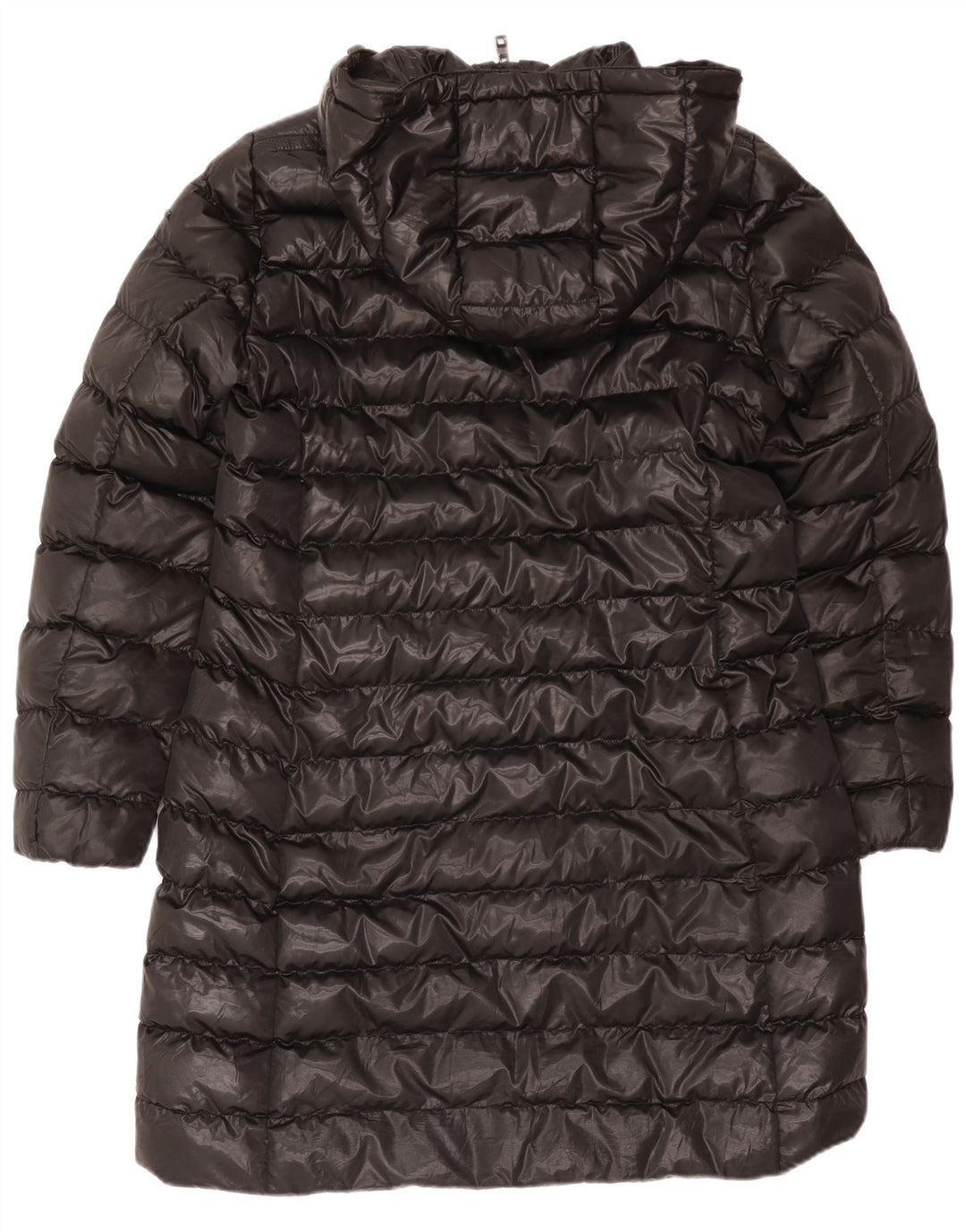 Geox Womens Respira hættepolstret frakke UK 14 Large Black Polyester