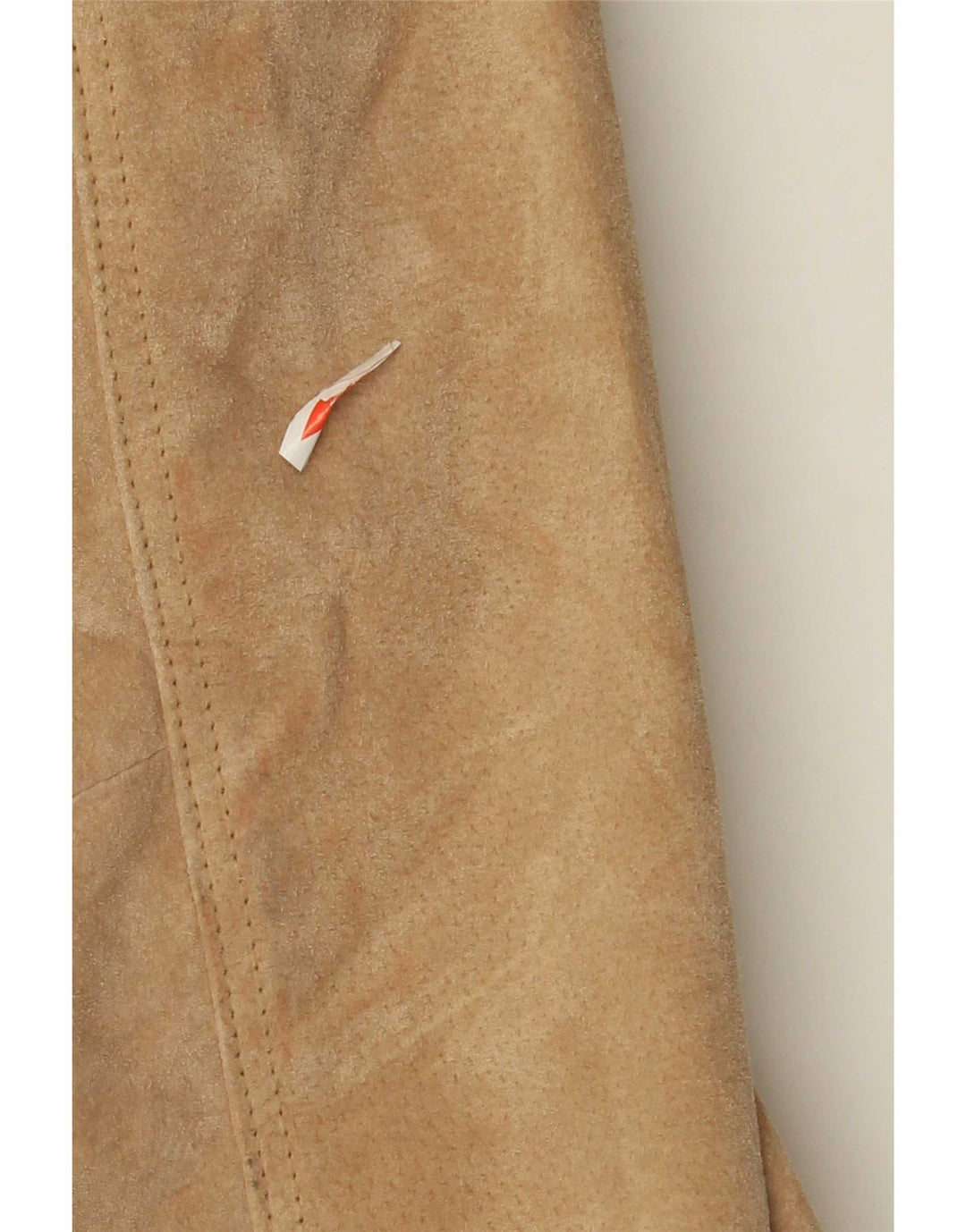 Zarro Dame Ruskindsjakke IT 42 Medium Beige Læder