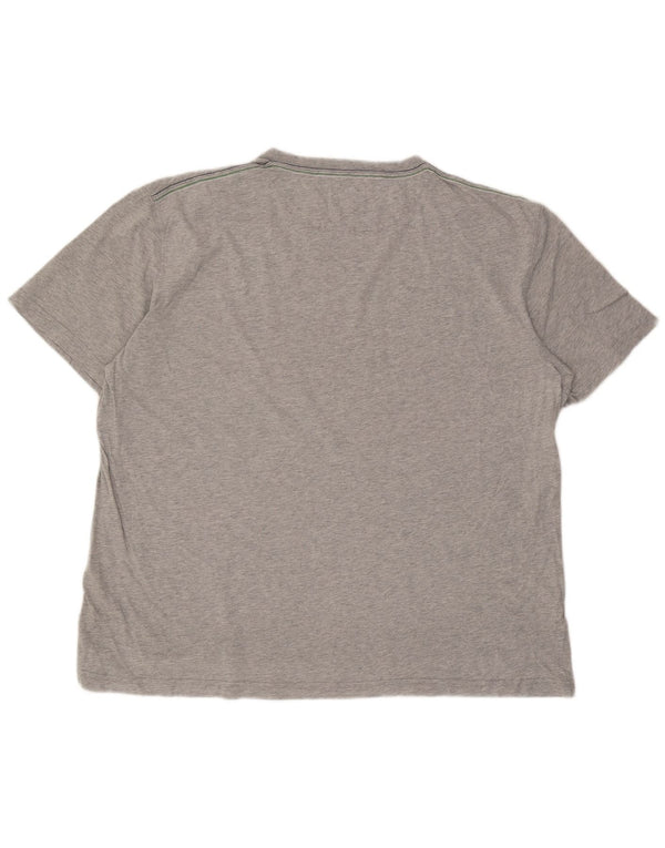 La Martina Herre T-Shirt Top 4XL Grå Flecked