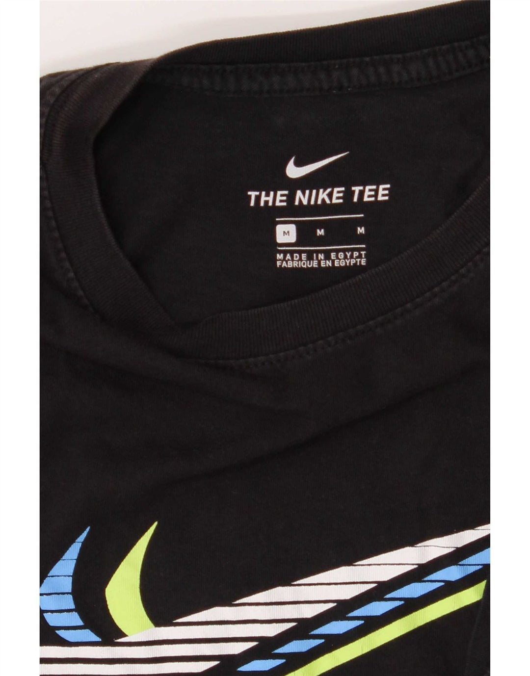Nike grafisk t-shirt til mænd, medium sort
