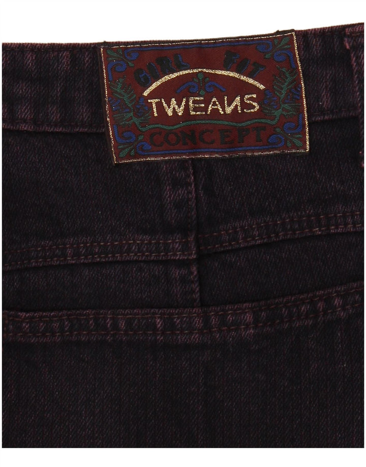 VINTAGE koniske jeans til kvinder W34 L27 Lilla
