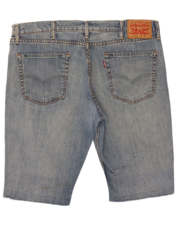 Levi's Herre 511 Slim Fit denimshorts W38 XL Blå Bomuld