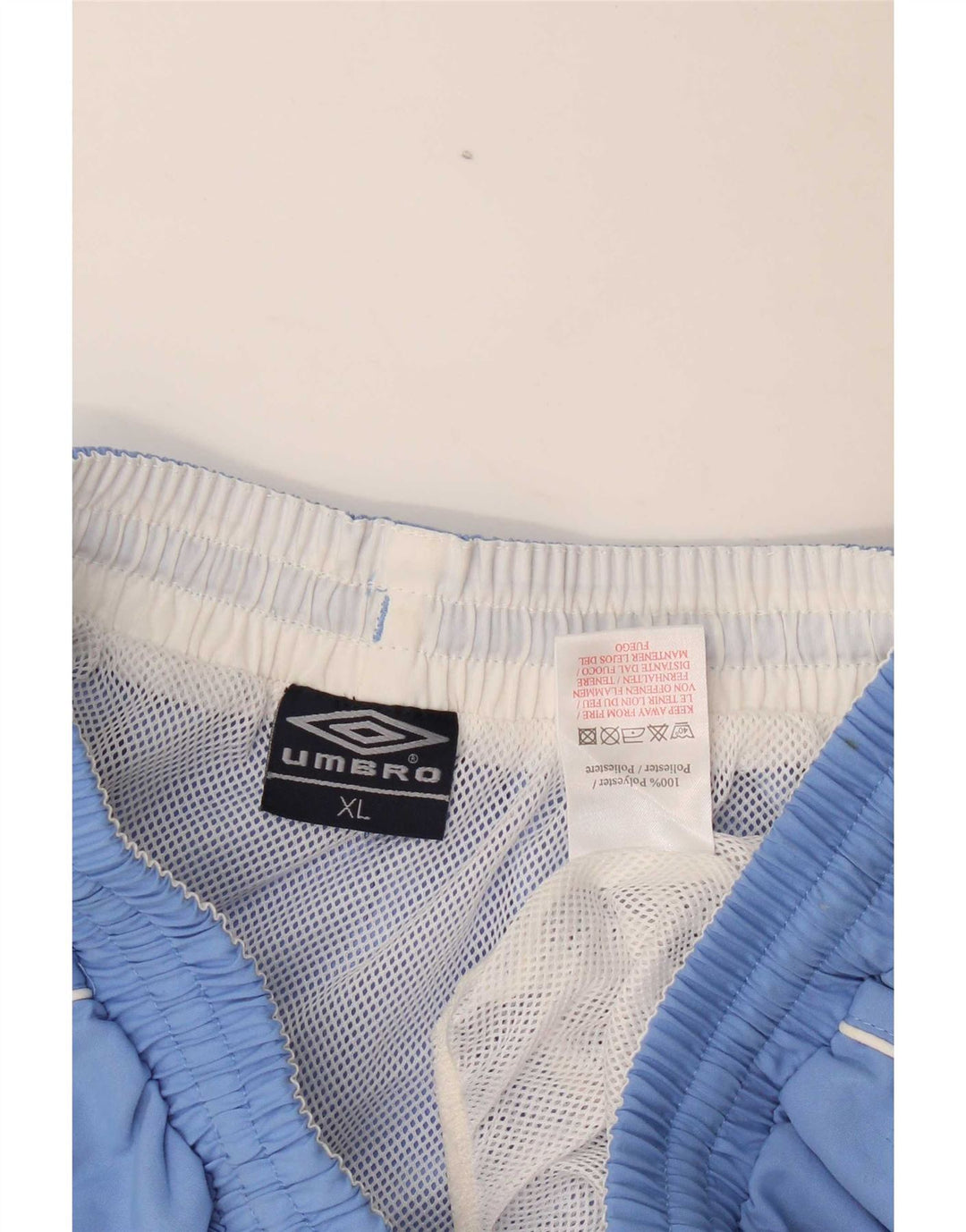 Umbro Herre Grafiske Sportsshorts XL Blå Polyester