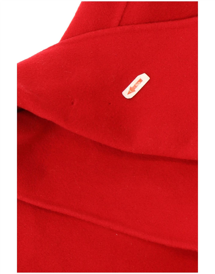 Vintage overfrakke til kvinder UK 22 3XL Rød