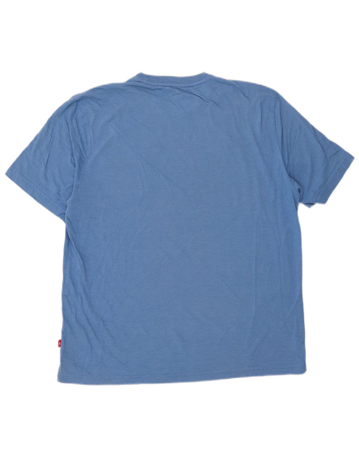Izod Herre T-Shirt Top Stor Blå
