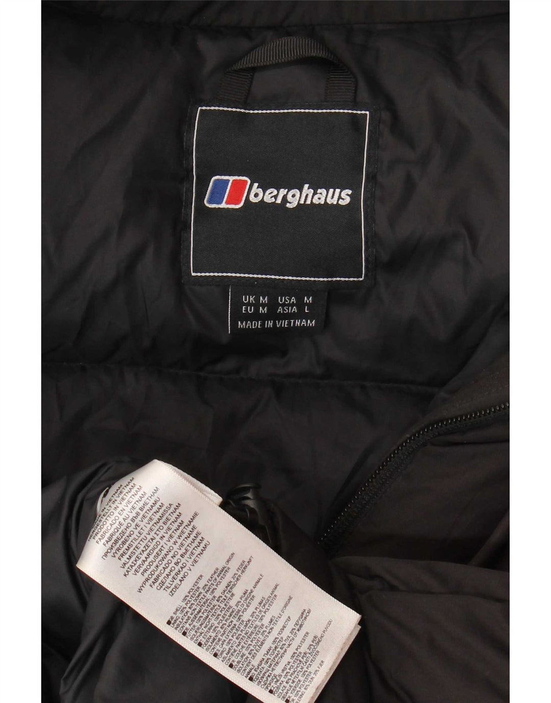 Berghaus Herre Polstret Gilet UK 38 Medium Sort Polyester