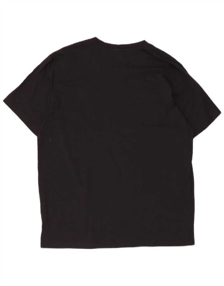 Champion Herre Grafisk T-Shirt Top Stor Sort