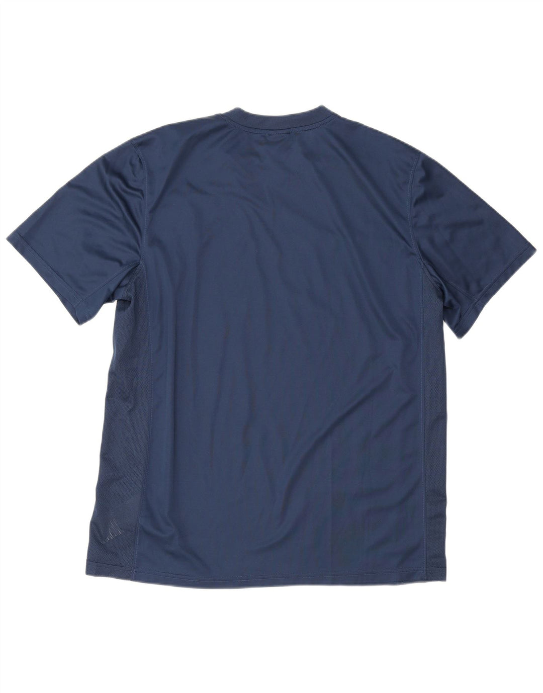 Nike herre Dri Fit T-shirt top XL marineblå polyester