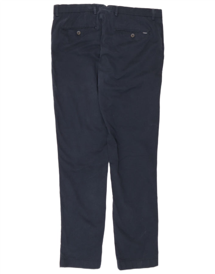 Hackett Herre Slim Chino Bukser W34 L31 Marineblå Bomuld