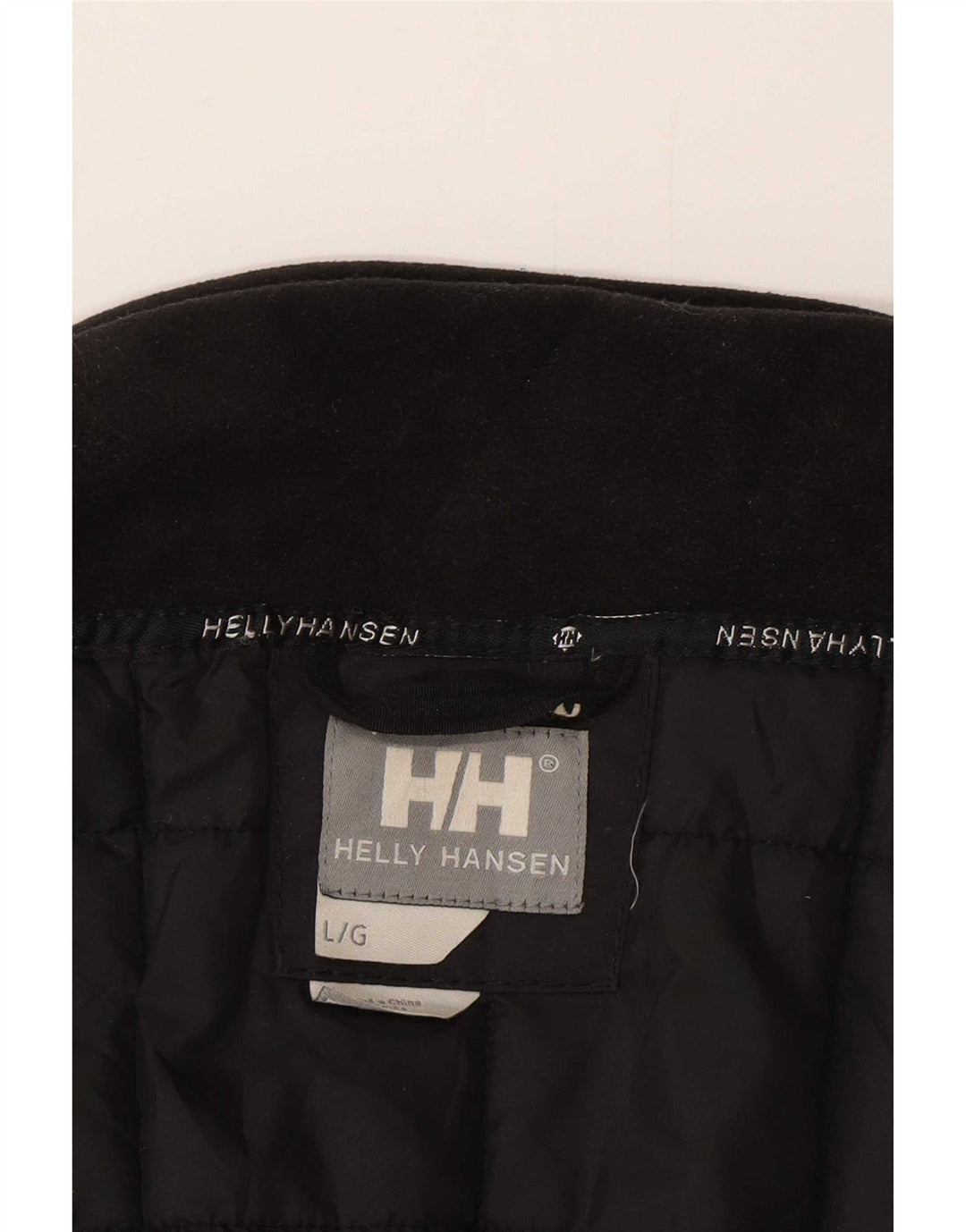 Helly Hansen Herre Bomber Jacket UK 40 Stor Sort Nylon