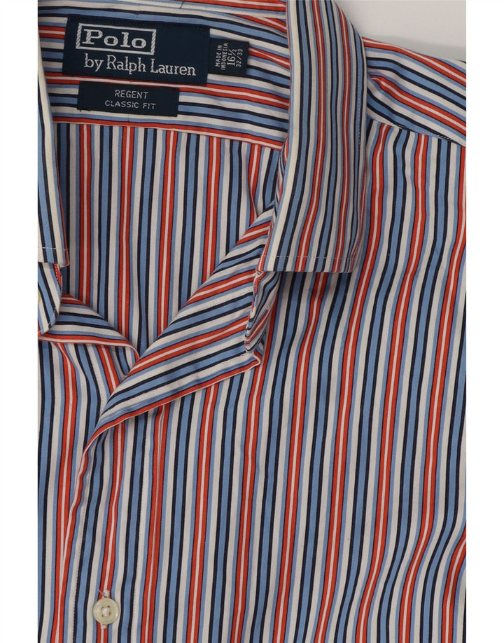POLO RALPH LAUREN Herre Regent Skjorte Str. 16 1/2 Large Flerfarvet