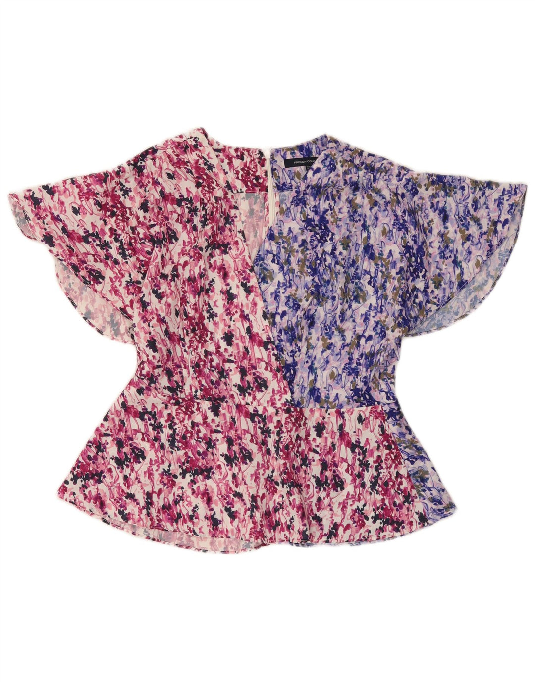French Connection Damebluse Top UK 12 Medium Flerfarvet