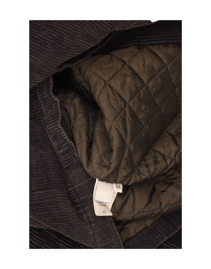 DOLCE & GABBANA Womens Corduroy Jacket IT 44 Medium Navy Blue Cotton Vintage Dolce & Gabbana and Second-Hand Dolce & Gabbana from Messina Hembry 