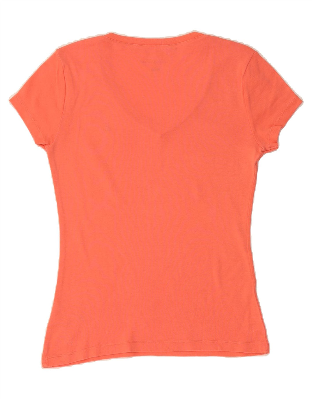 TOMMY HILFIGER Womens T-Shirt Top UK 12  Medium Red Cotton Vintage Tommy Hilfiger and Second-Hand Tommy Hilfiger from Messina Hembry 