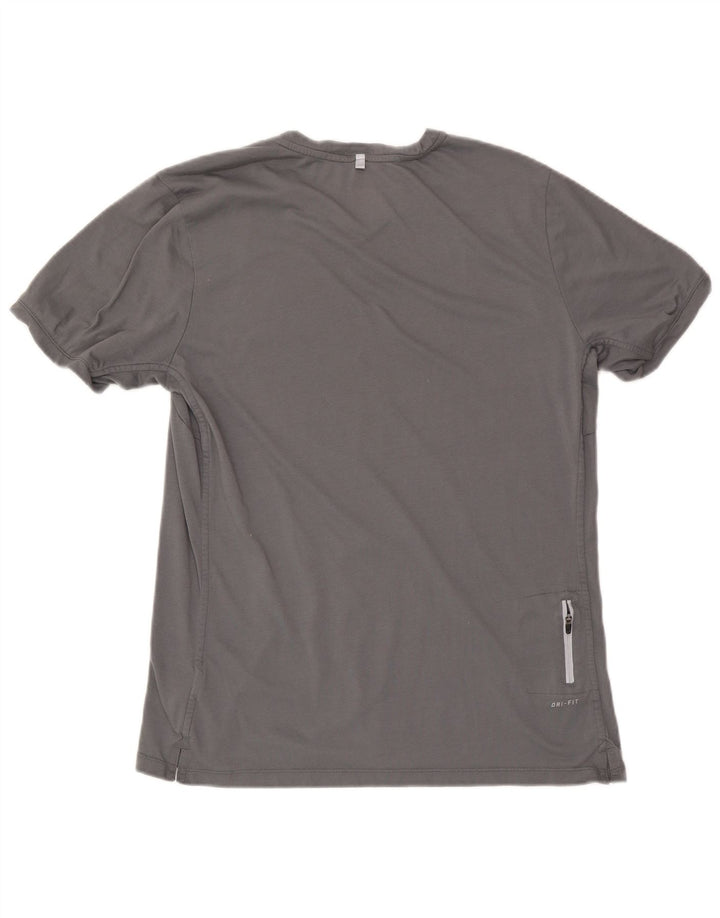 Nike T-shirt top til mænd, stor grå polyester