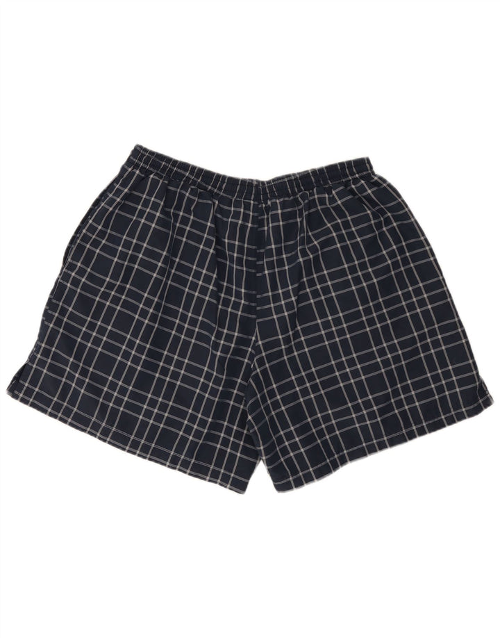 Umbro Badeshorts til mænd 2XL Marineblå Ternet polyester