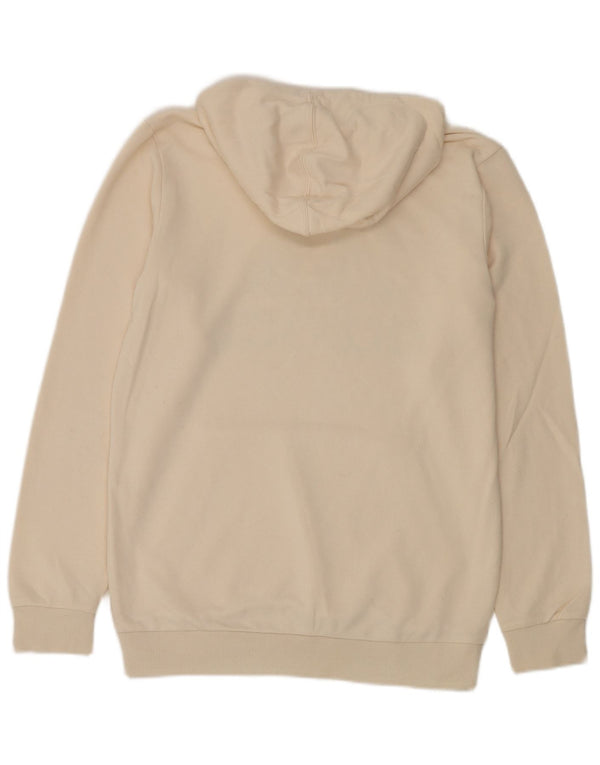 Adidas Grafisk hættetrøje til mænd Medium Off White Bomuld