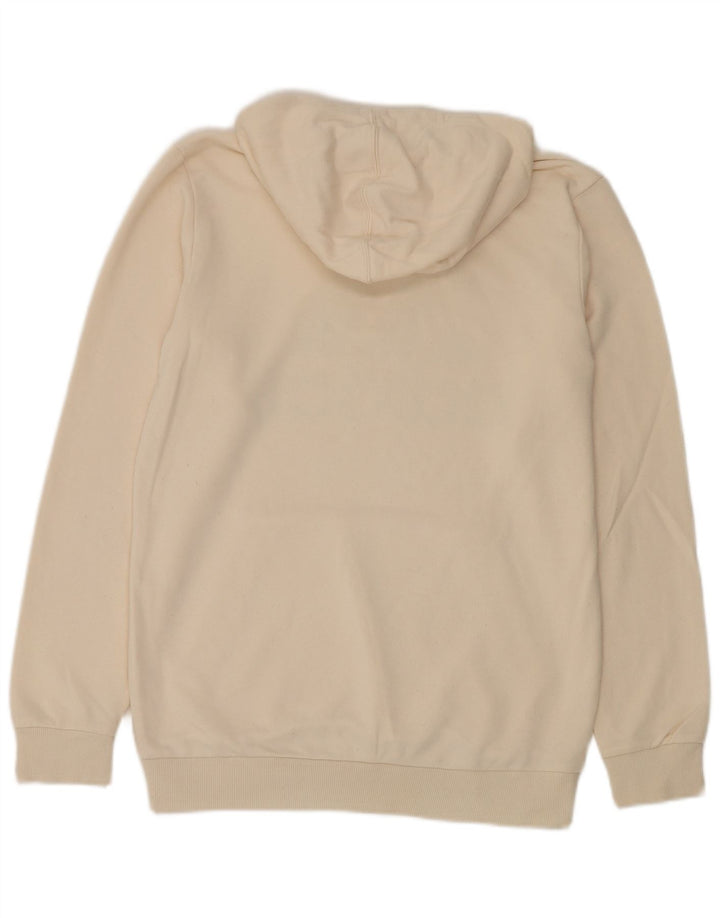 Adidas Grafisk hættetrøje til mænd Medium Off White Bomuld
