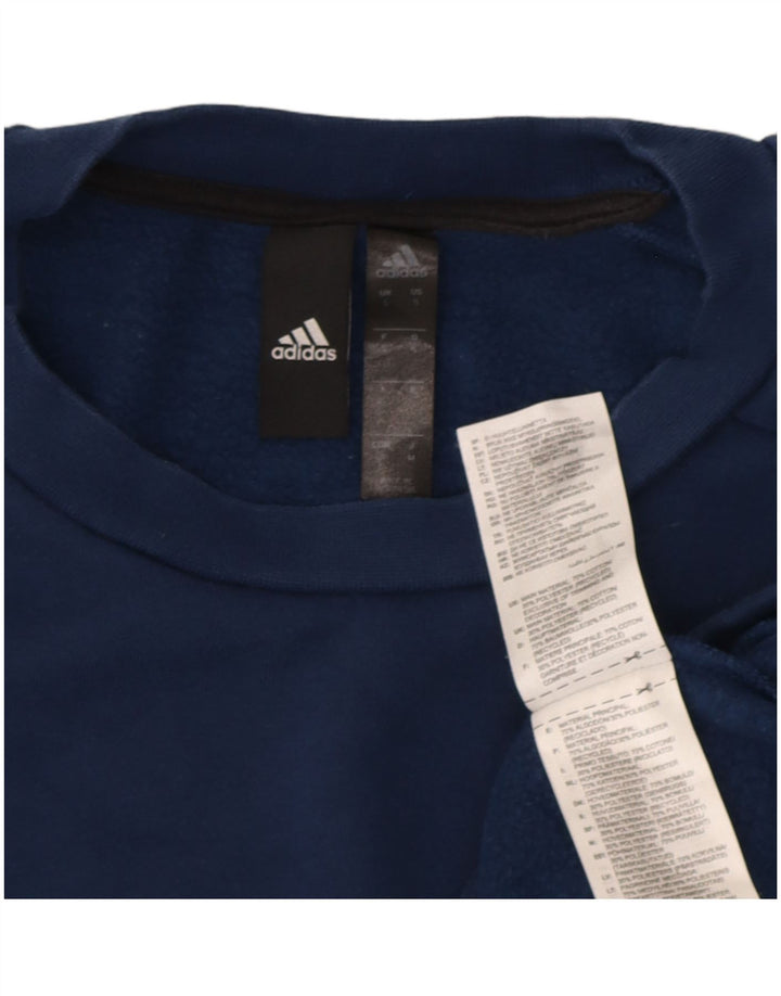 Adidas Sweatshirt til mænd, lille marineblå bomuld