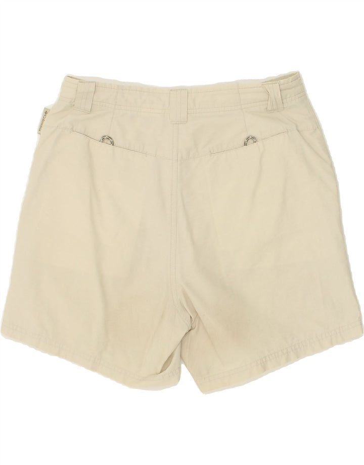 COLUMBIA Womens Cargo Shorts US 8 Medium W30  Grey Cotton | Vintage Columbia | Thrift | Second-Hand Columbia | Used Clothing | Messina Hembry 