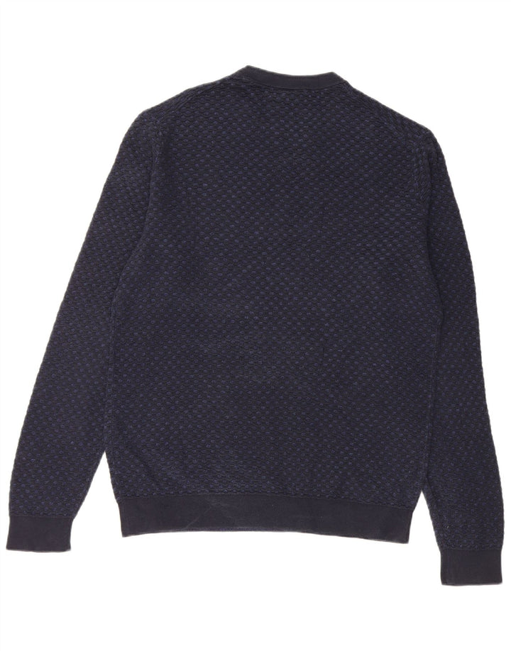 Calvin Klein Herre Crew Neck Jumper Sweater Small Navy Blue