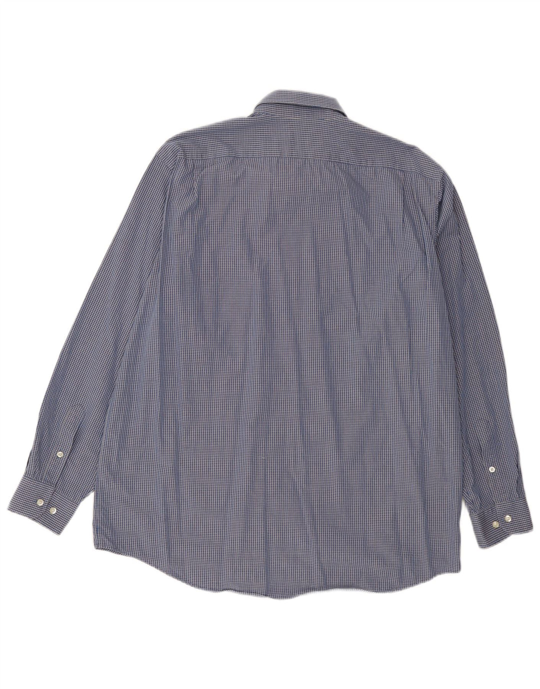 Lacoste herreskjorte str. 41 Large Blue Gingham Cotton