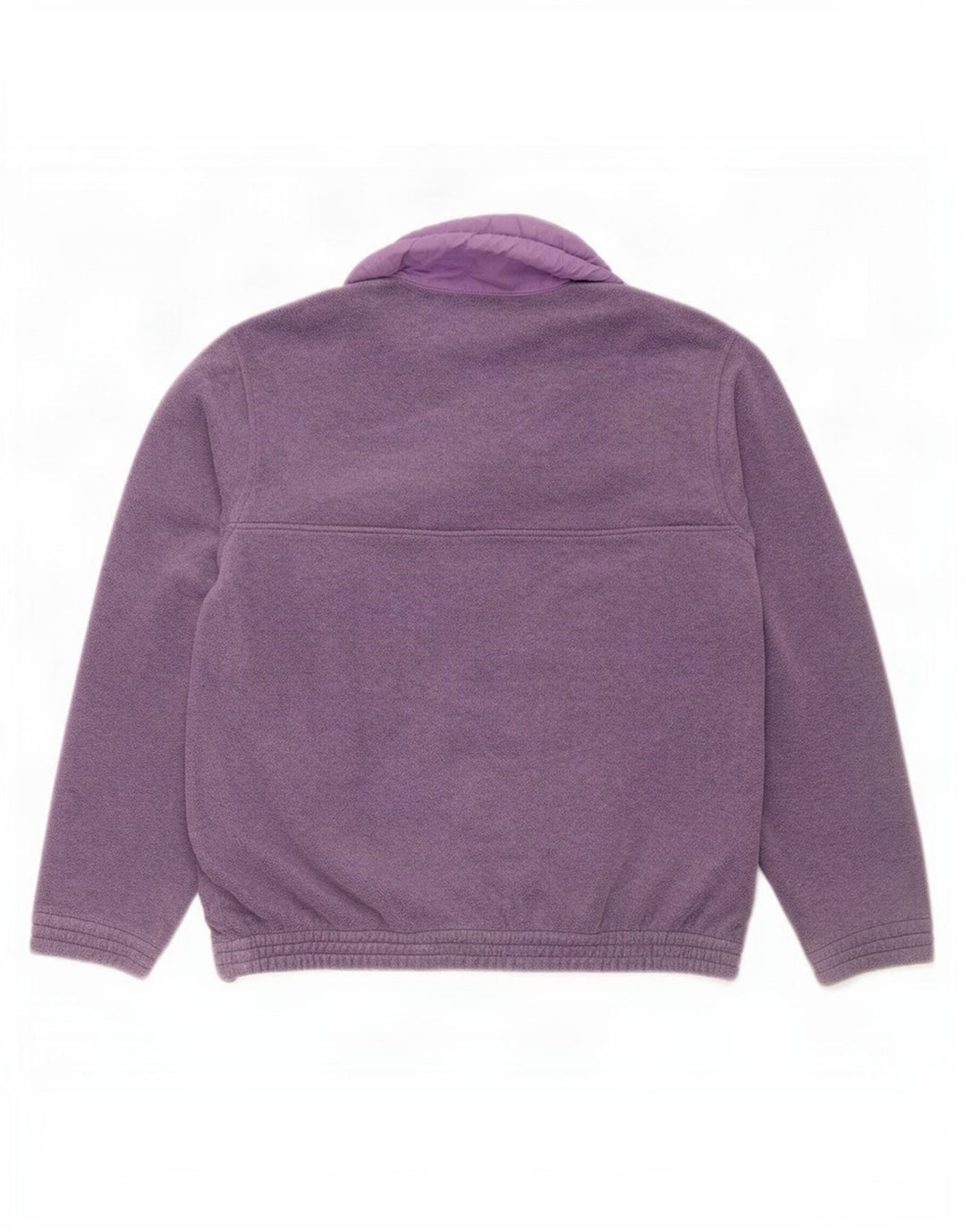 Astrolabio Herre Button Neck Fleece Jumper Medium Lilla