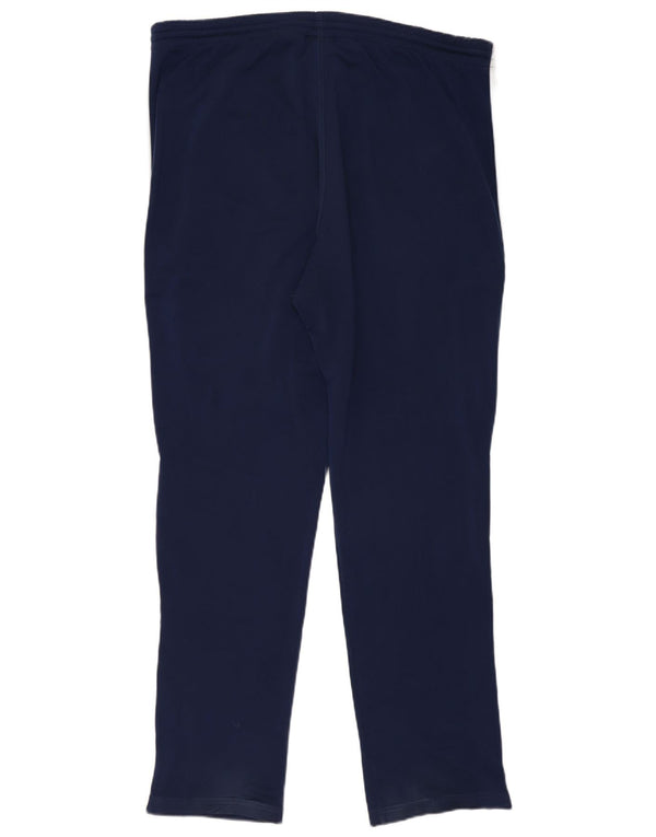 Adidas Træningsdragtsbukser til mænd 2XL Navy Blue Colourblock Polyester