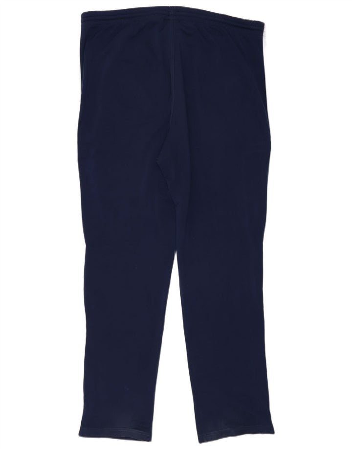 Adidas Træningsdragtsbukser til mænd 2XL Navy Blue Colourblock Polyester