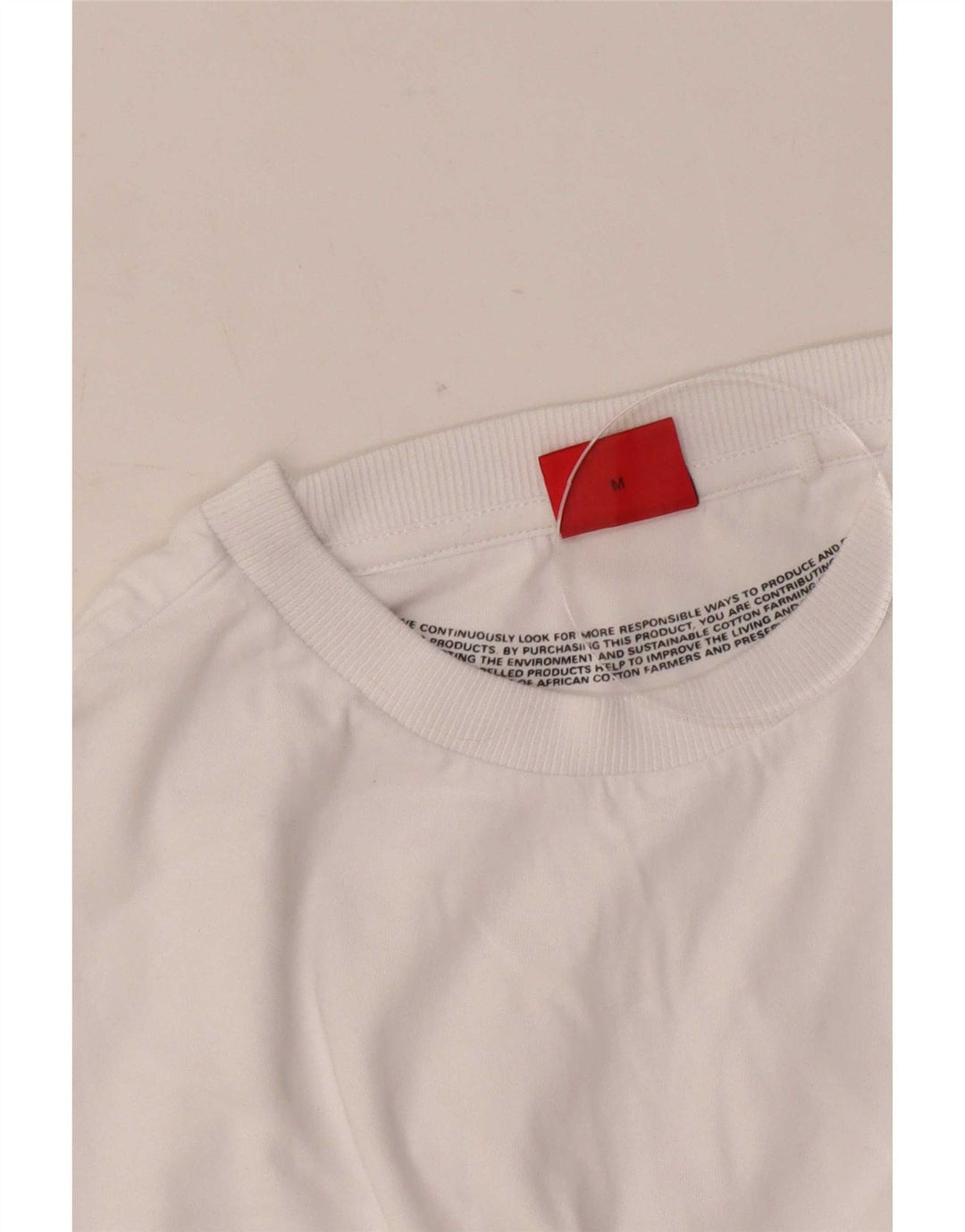Hugo Boss Herre Grafisk T-Shirt Top Medium White