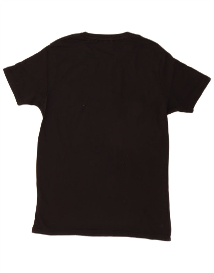 Alpha Industries Grafisk T-shirt til mænd, lille sort bomuld