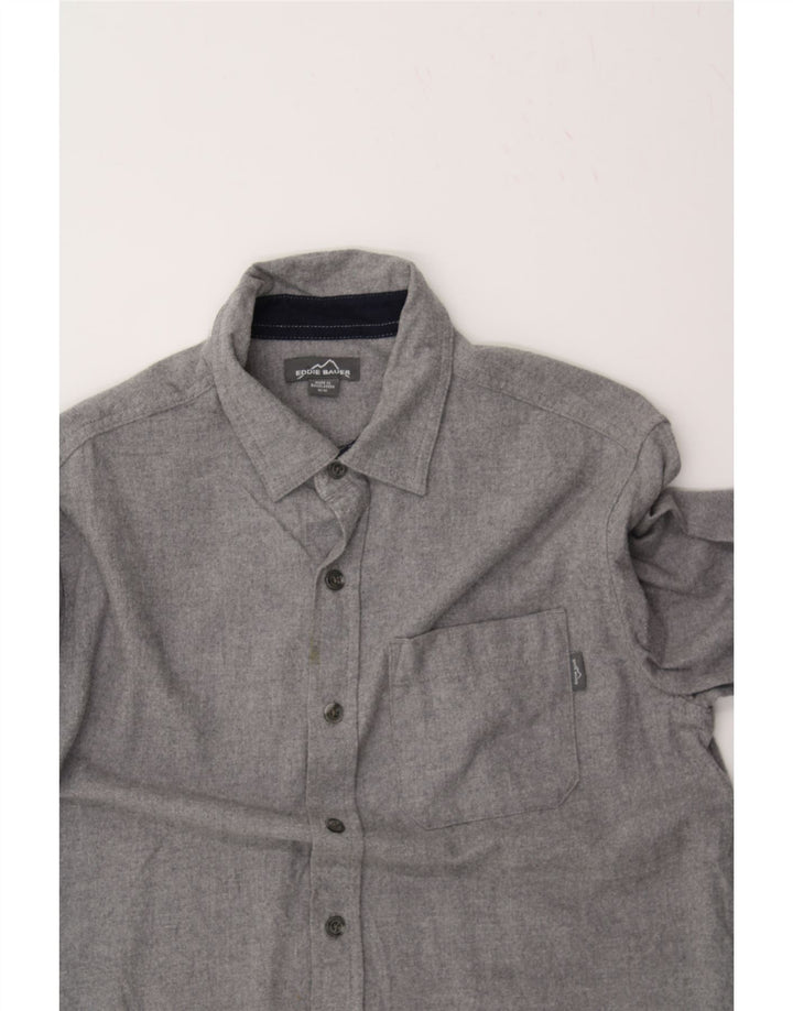 EDDIE BAUER Mens Shirt Medium Grey Cotton Vintage Eddie Bauer and Second-Hand Eddie Bauer from Messina Hembry 