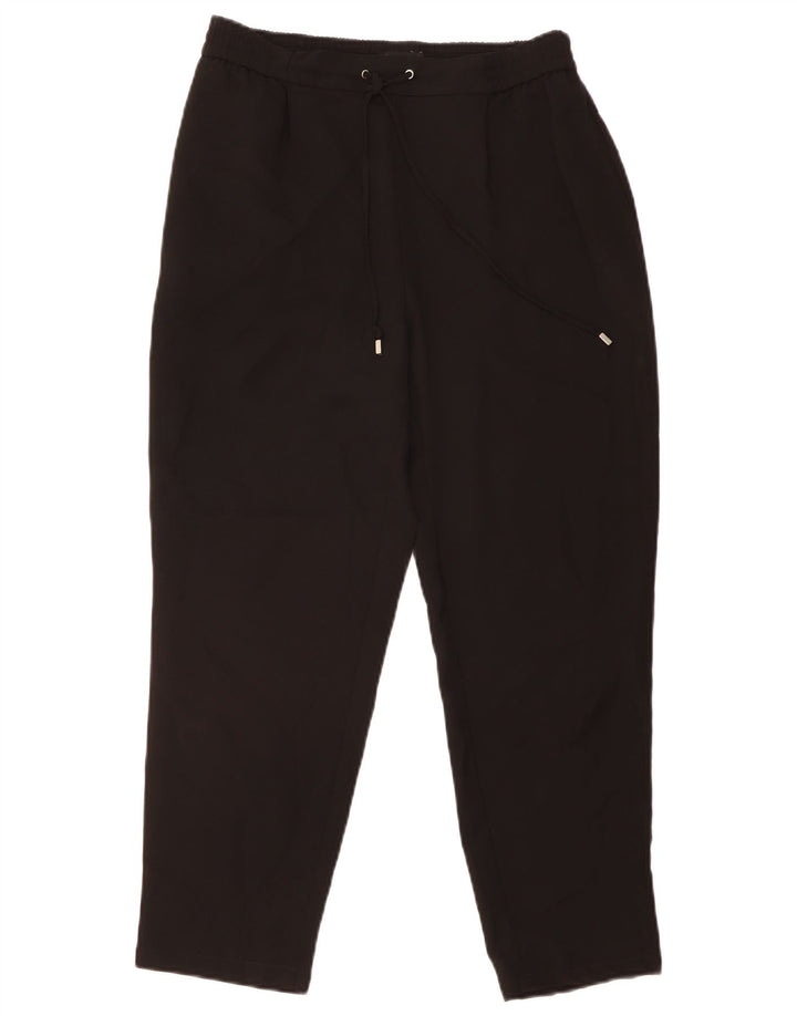 Zara Dame tilspidsede Casual Bukser Medium W28 L26 Sort