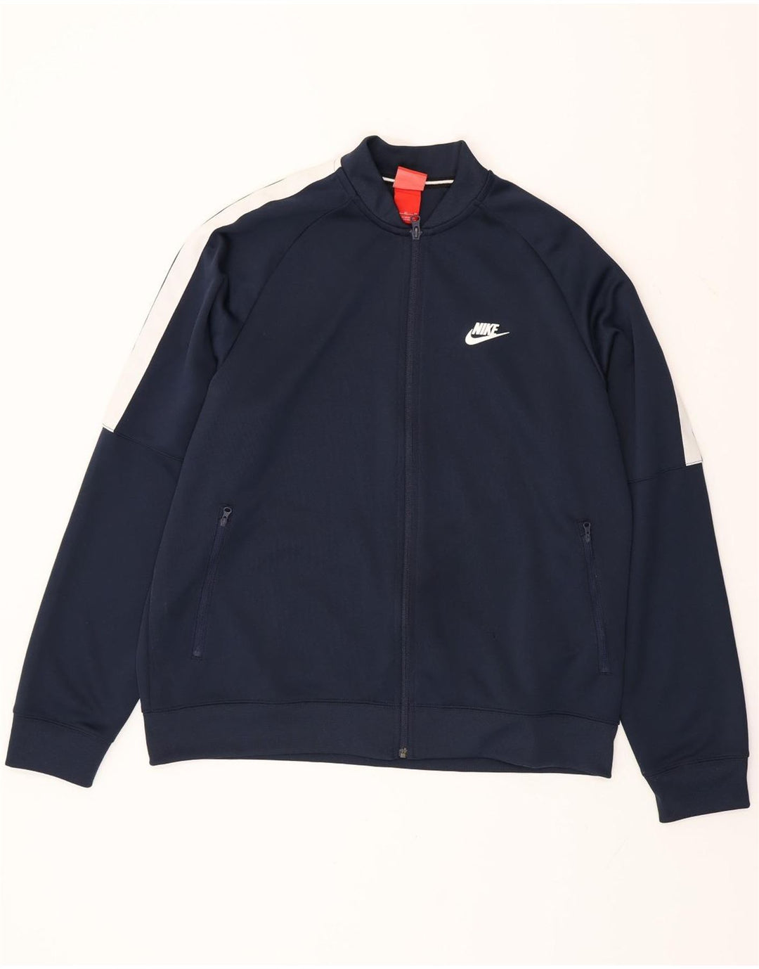 NIKE Træningsdragt til mænd Topjakke XL Marineblå Colourblock Polyester