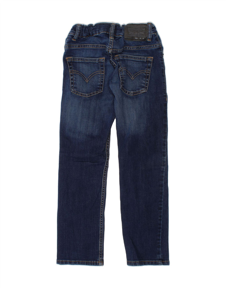 LEVI'S Boys Straight Jeans 7-8 Years W24 L22 Blue Cotton Vintage Levi's and Second-Hand Levi's from Messina Hembry 