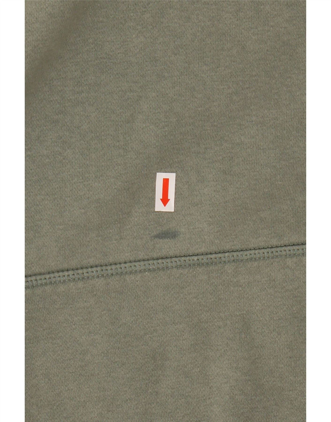 HURLEY Grafisk hættetrøje til kvinder UK 14 Mellemgrøn bomuld