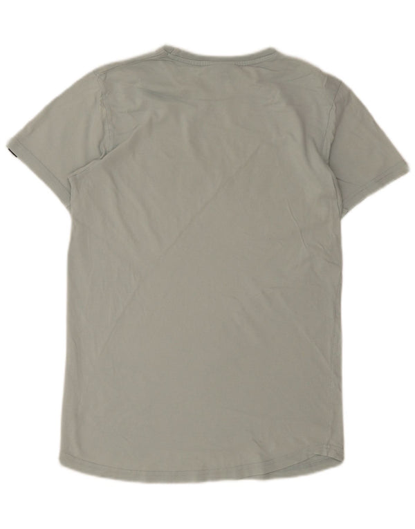 Ellesse Herre Grafisk T-Shirt Top XS Grøn Bomuld