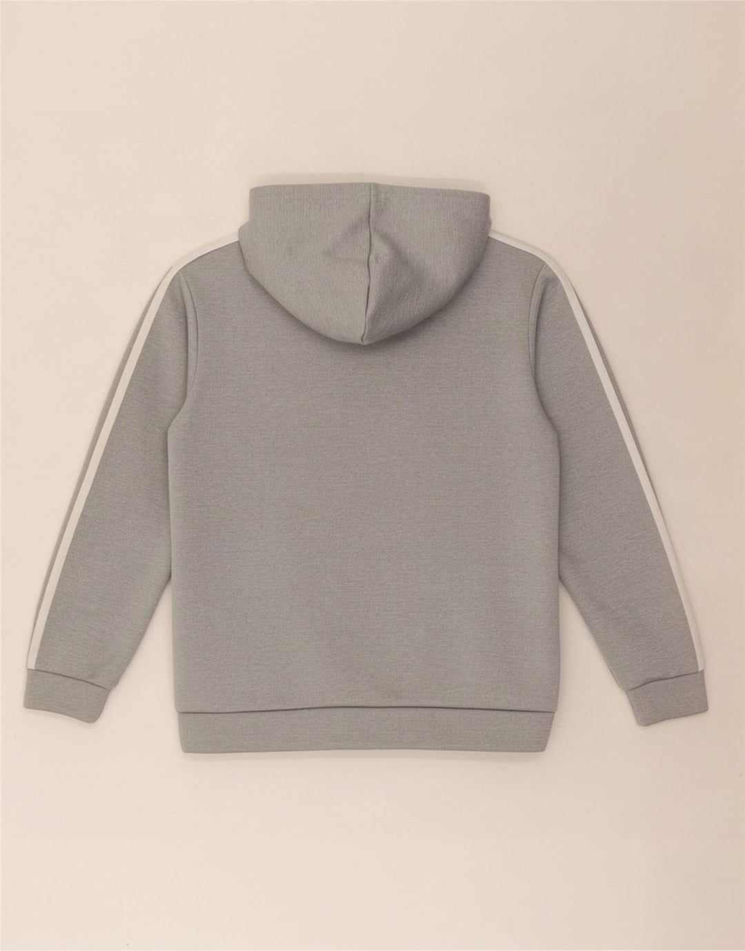 Adidas Boys Hoodie Jumper 11-12 år Grå Colourblock Polyester