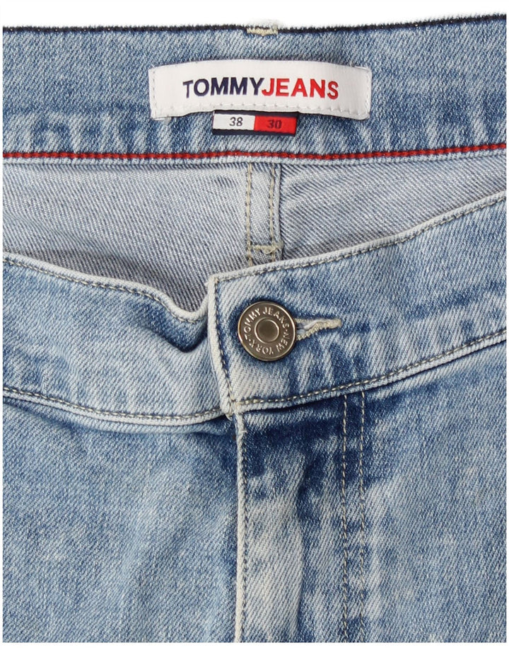 Tommy Hilfiger Herre Slim Jeans W38 L27 Blå Bomuld