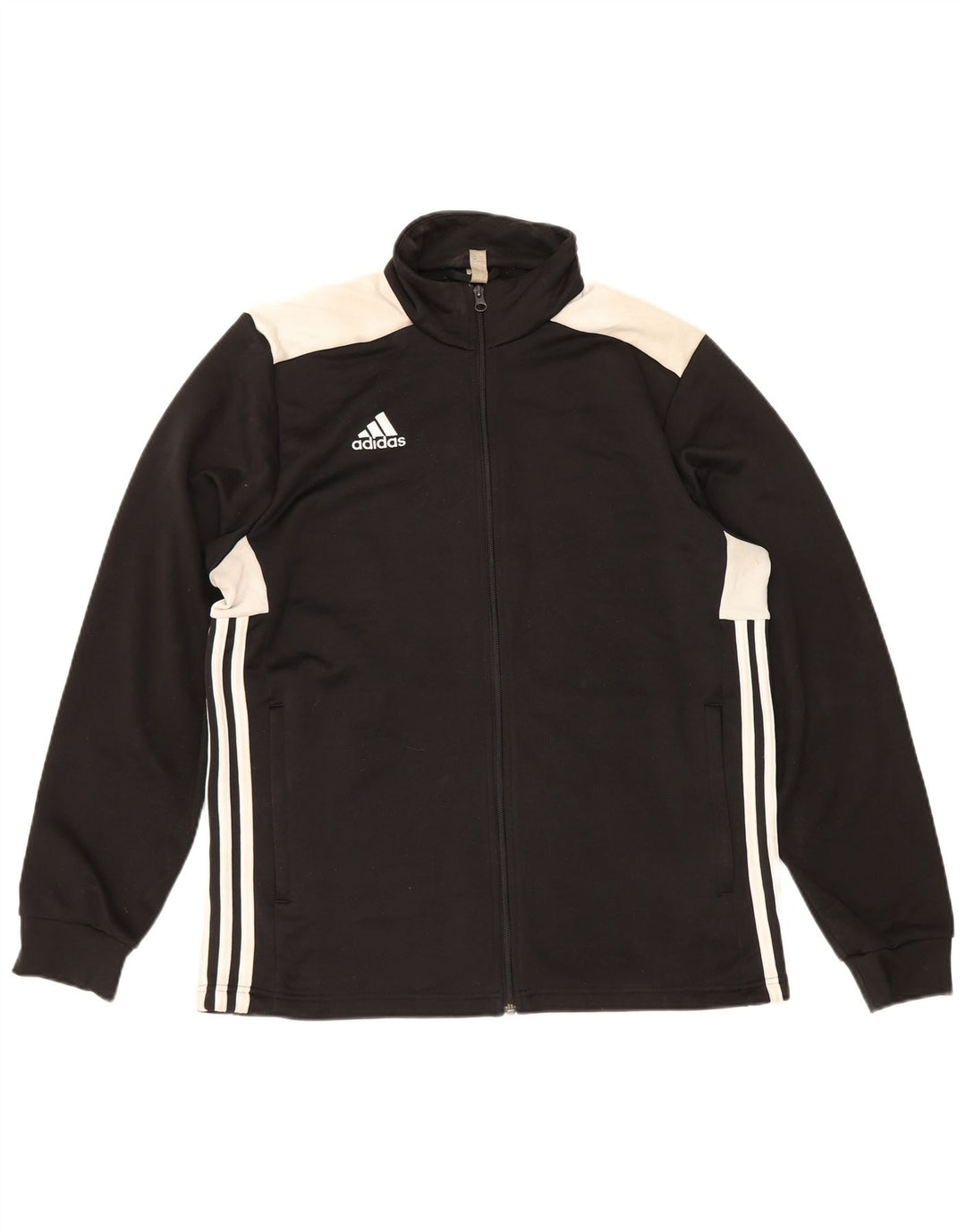 Adidas Træningsdragt til mænd Topjakke Stor Sort Colourblock Polyester