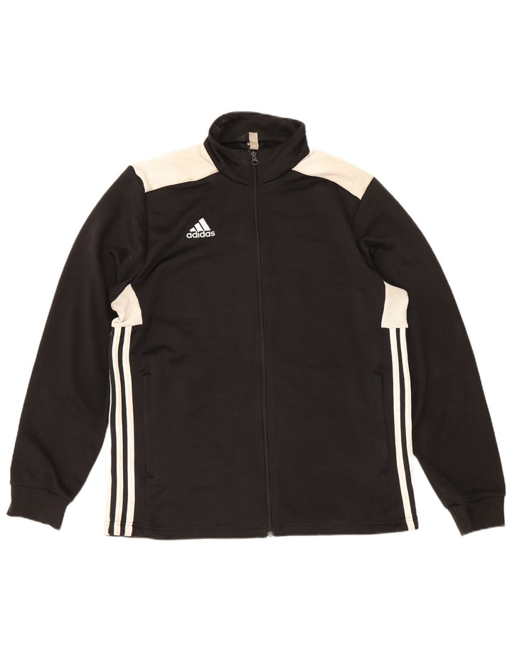Adidas Træningsdragt til mænd Topjakke Stor Sort Colourblock Polyester